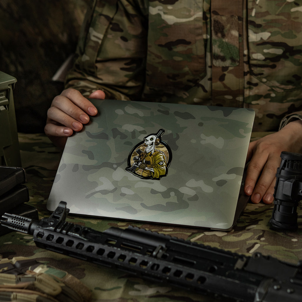 M-Tac наклейка обємна ЦЕ НАША ПОСАДКА V2