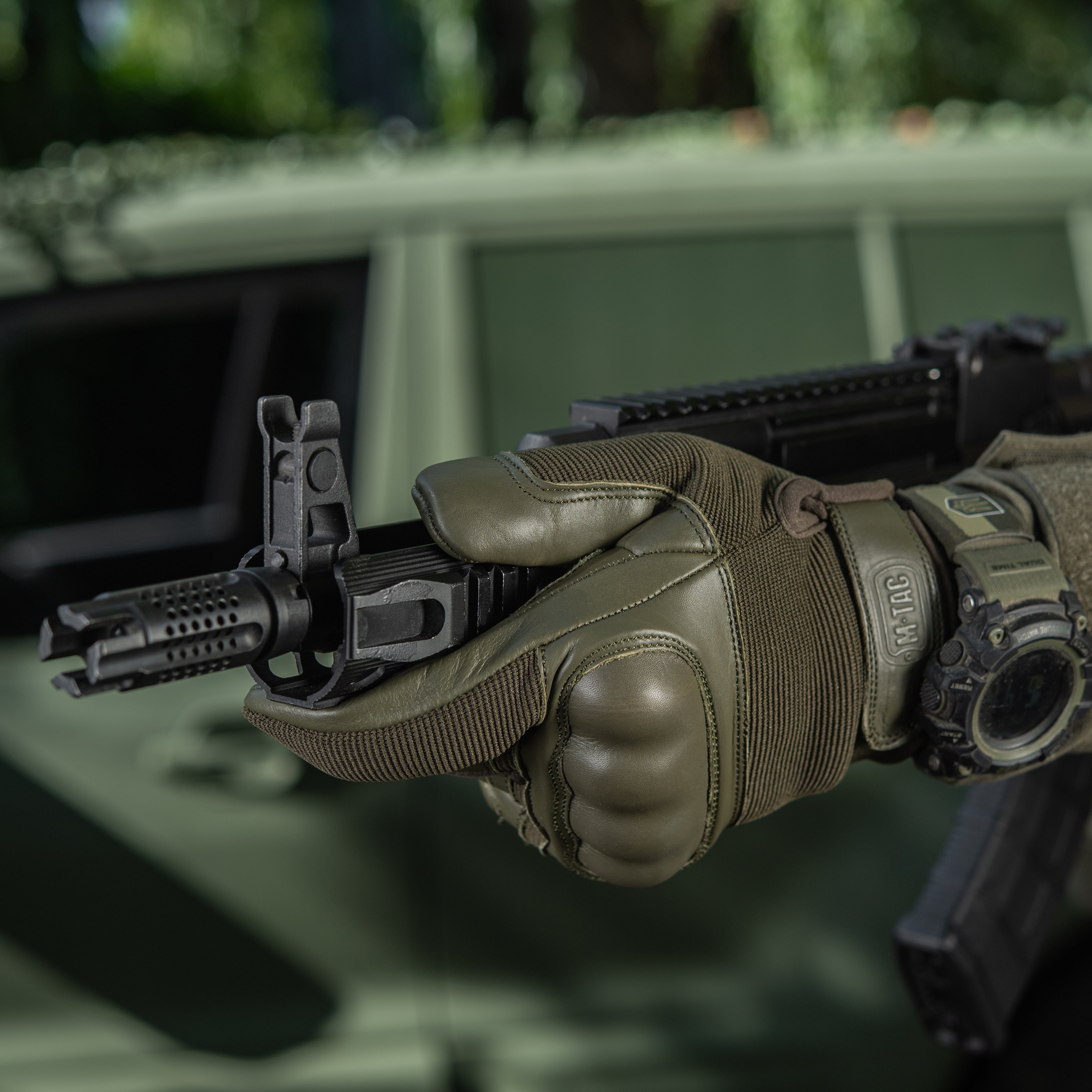 M-Tac рукавички Assault Tactical Mk.4 Olive