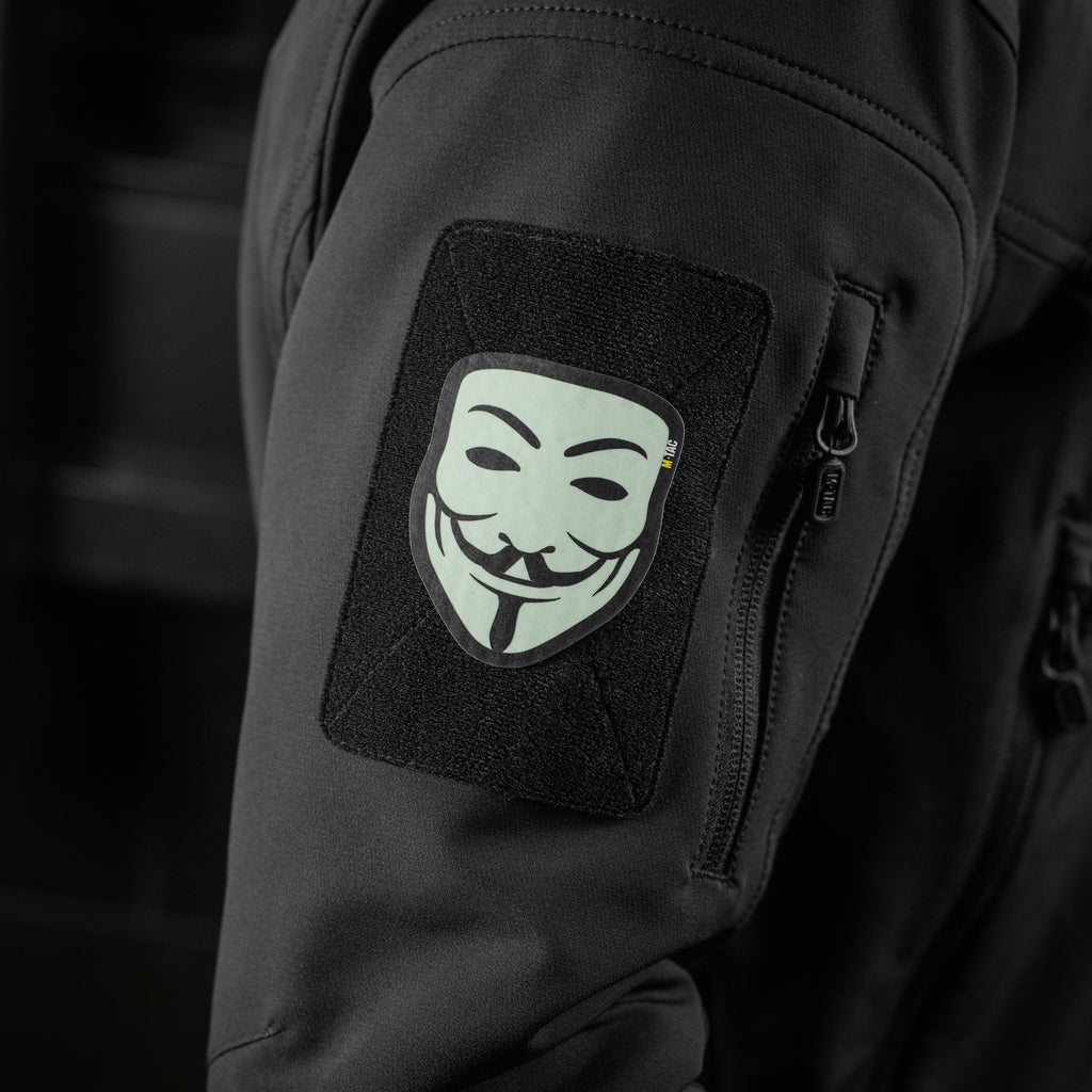 M-Tac нашивка Anonymous Black/GID