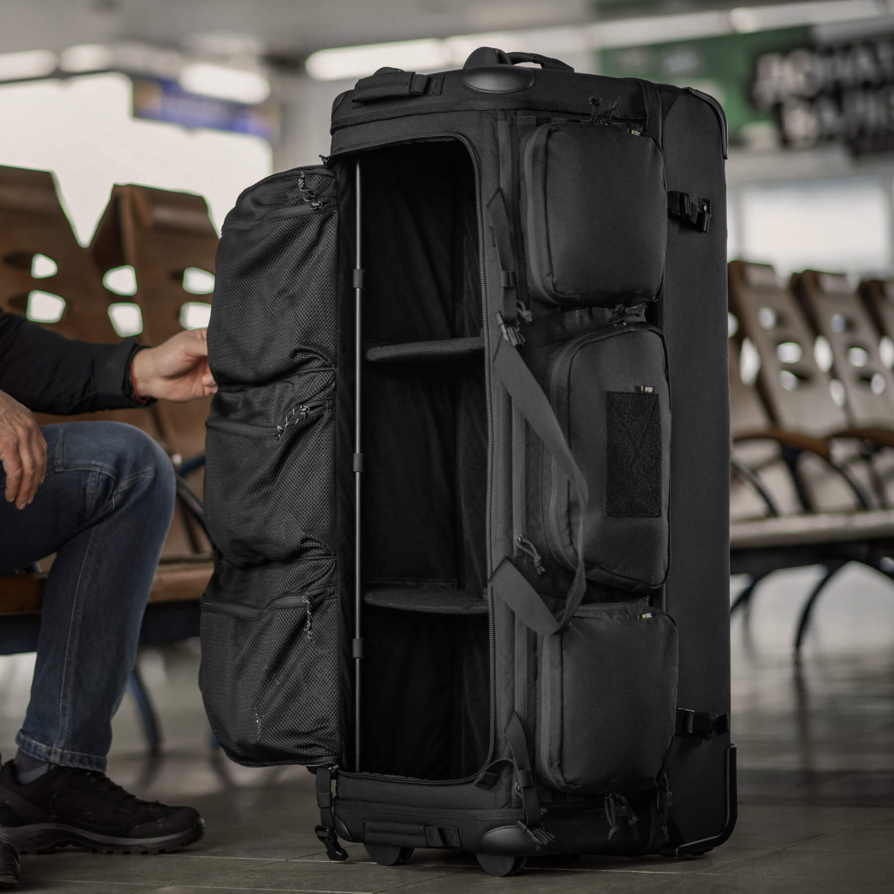 M-Tac сумка транспортна 185л Black