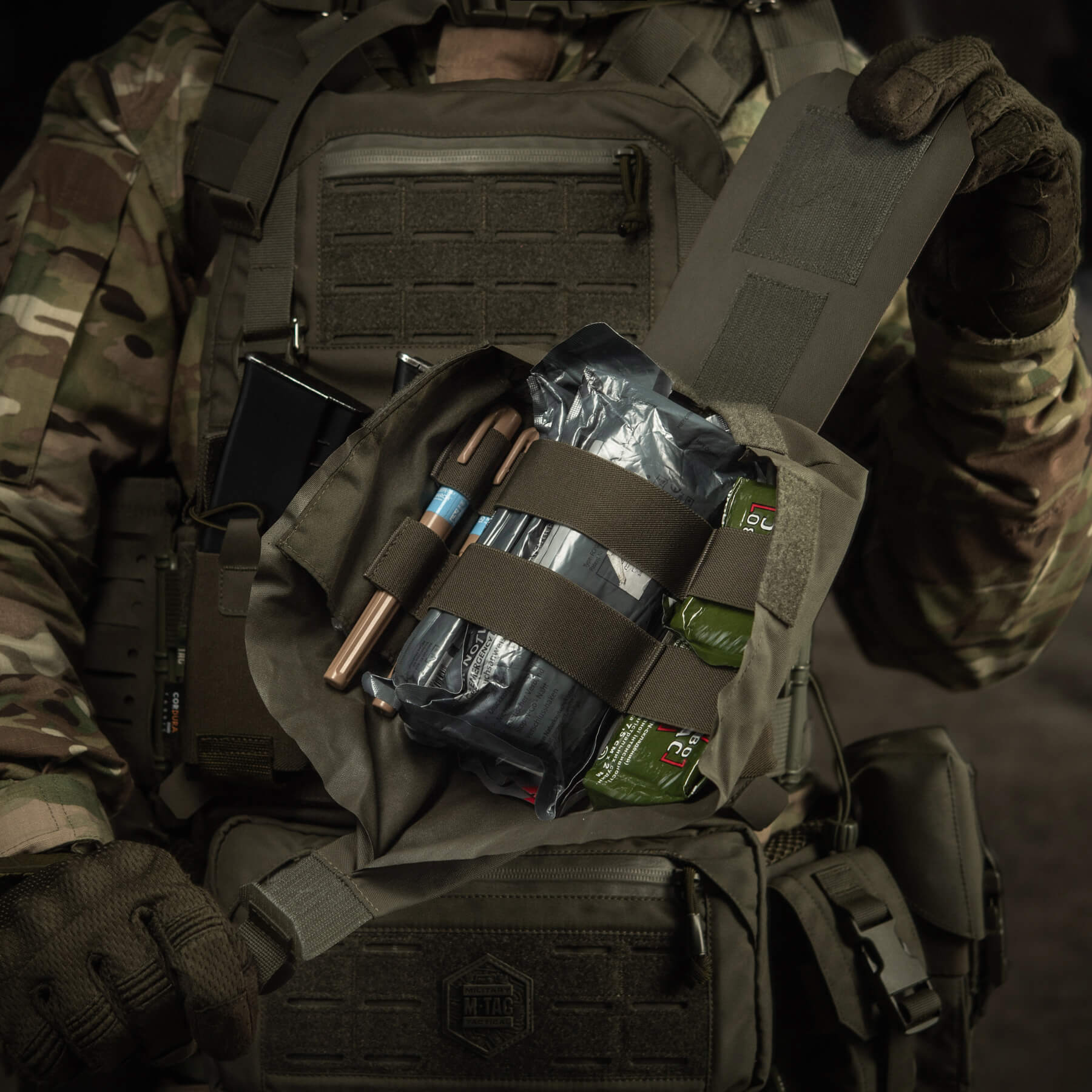 M-Tac підсумок медичний вертикальний Large Gen.II Elite Ranger Green