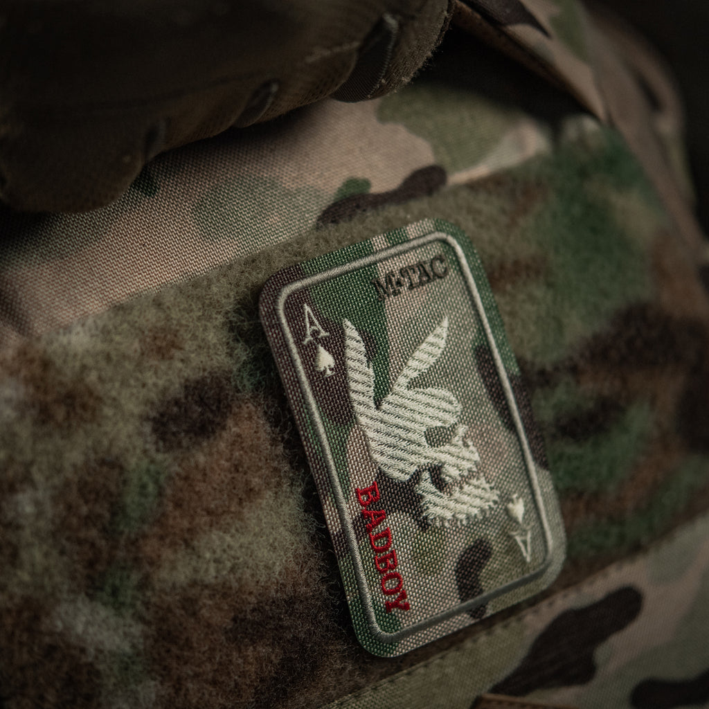 M-Tac нашивка Bad Boy (вишивка) Multicam