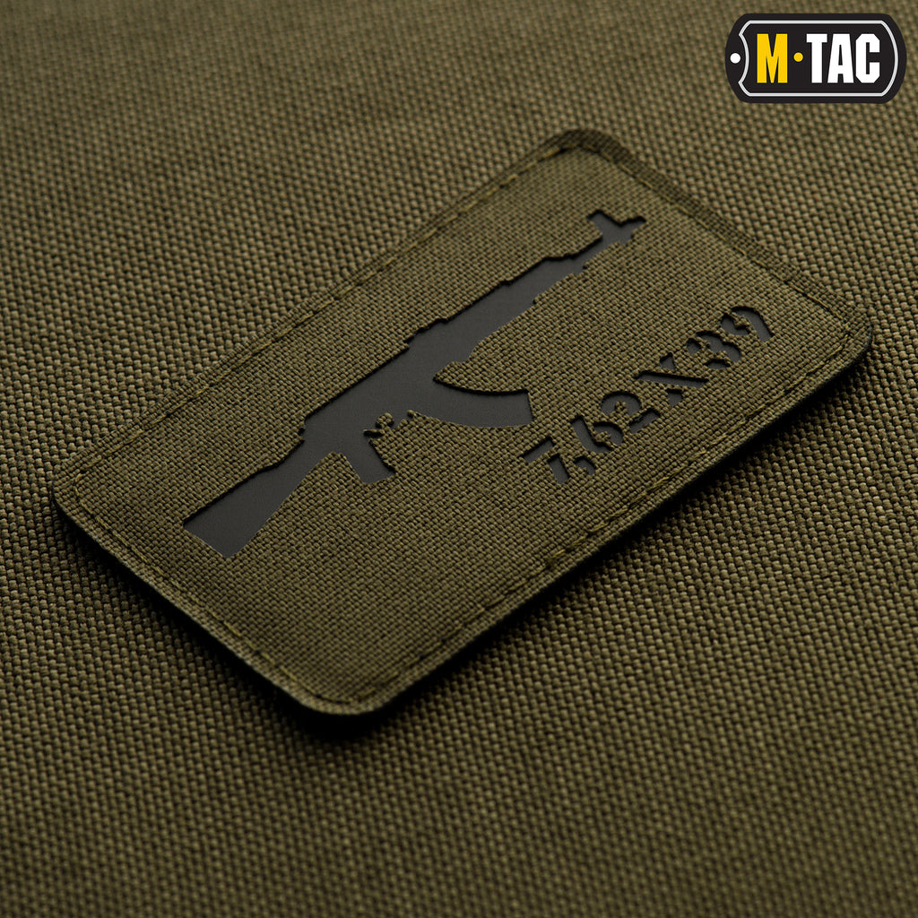 M-Tac нашивка AKM 7,62х39 Laser Cut Ranger Green/Black
