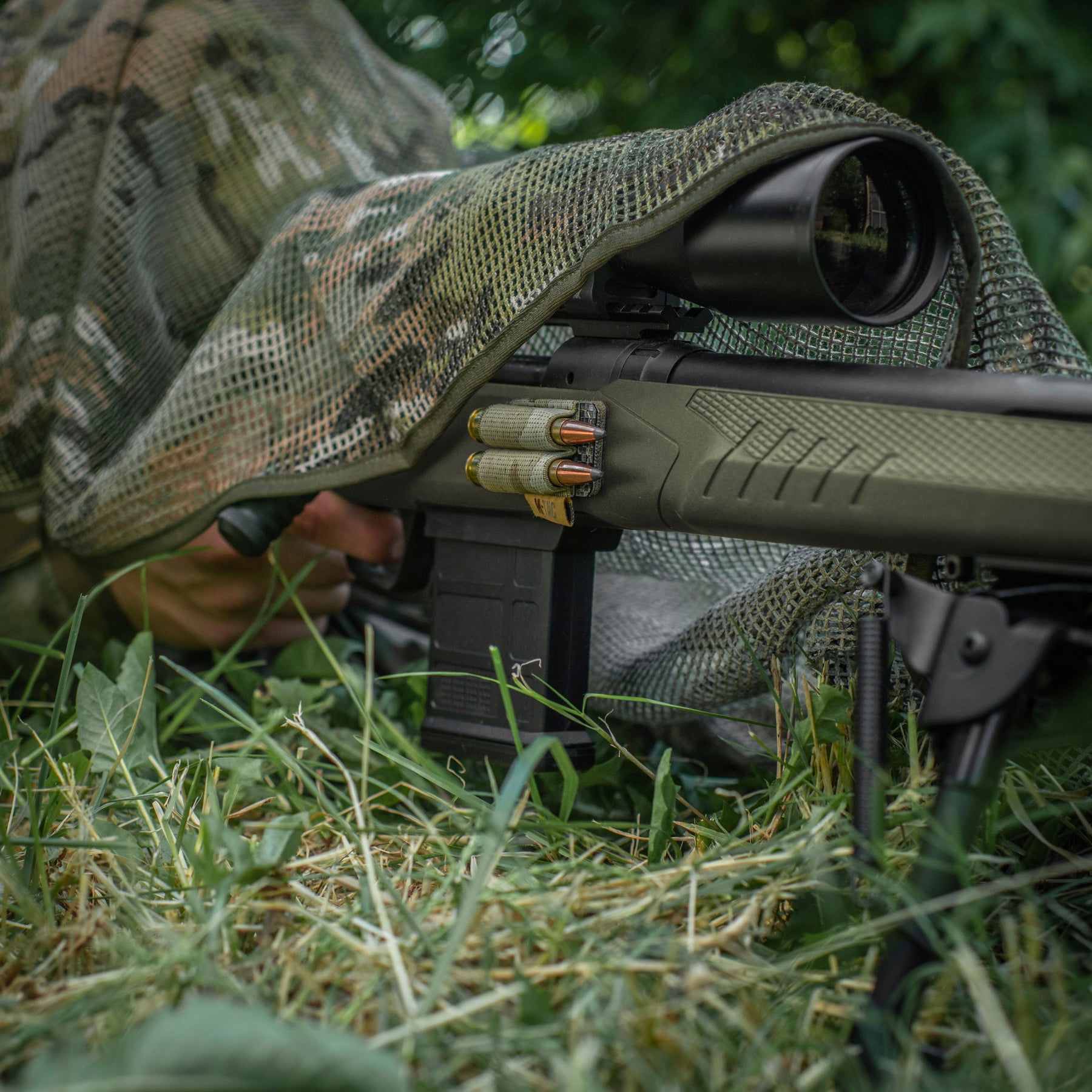 M-Tac Патронташ на липучці для 2-х патронів кал. 308 Multicam