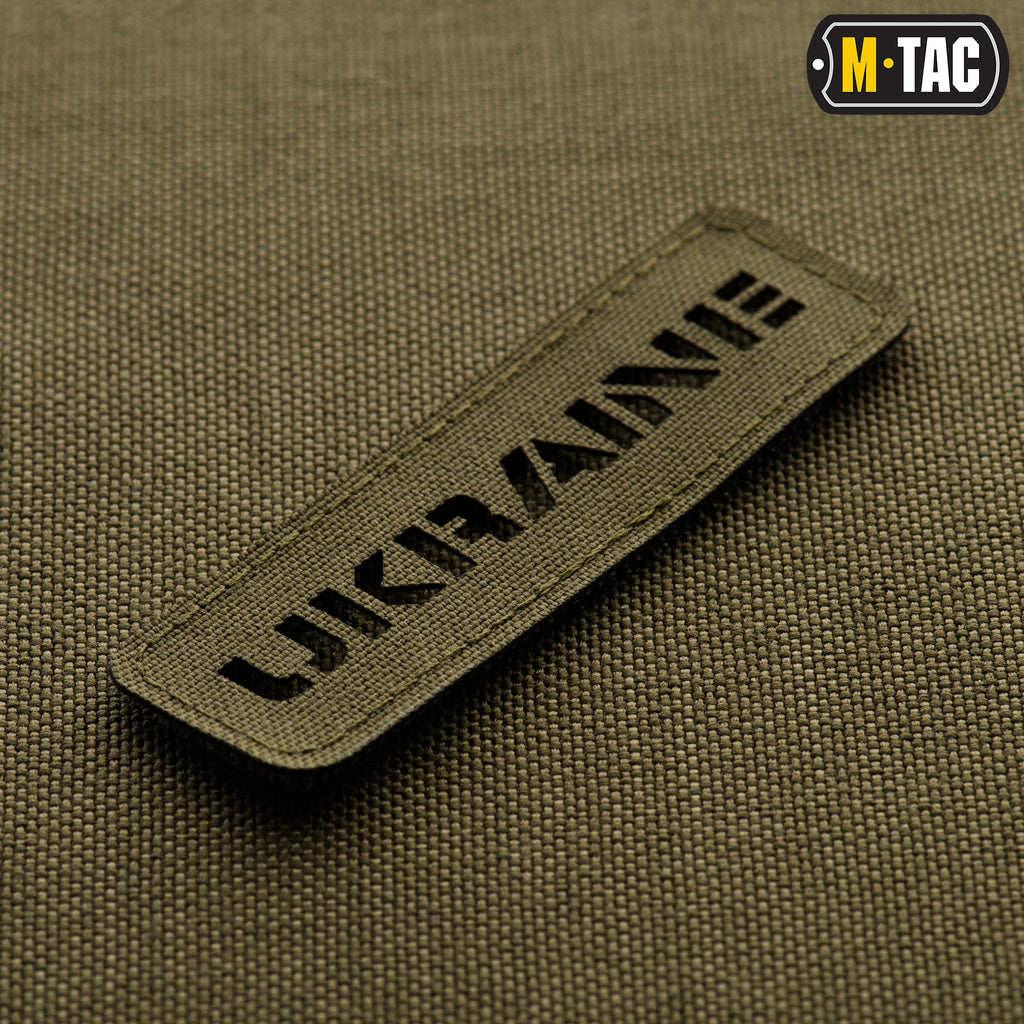 M-Tac нашивка Ukraine скрізна 25х80 Laser Cut Ranger Green
