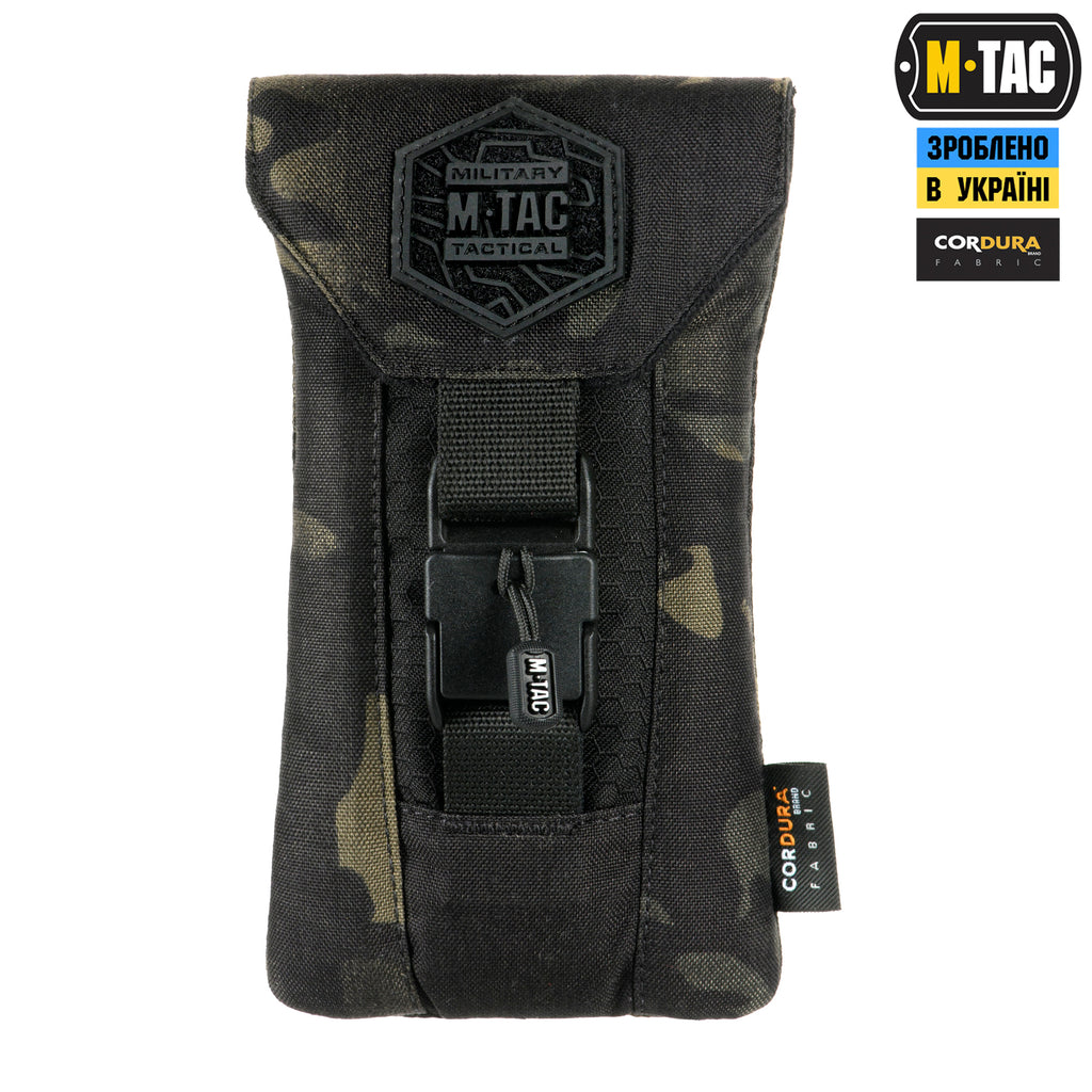 M-Tac підсумок для смартфона Elite Large Hex Multicam Black/Black