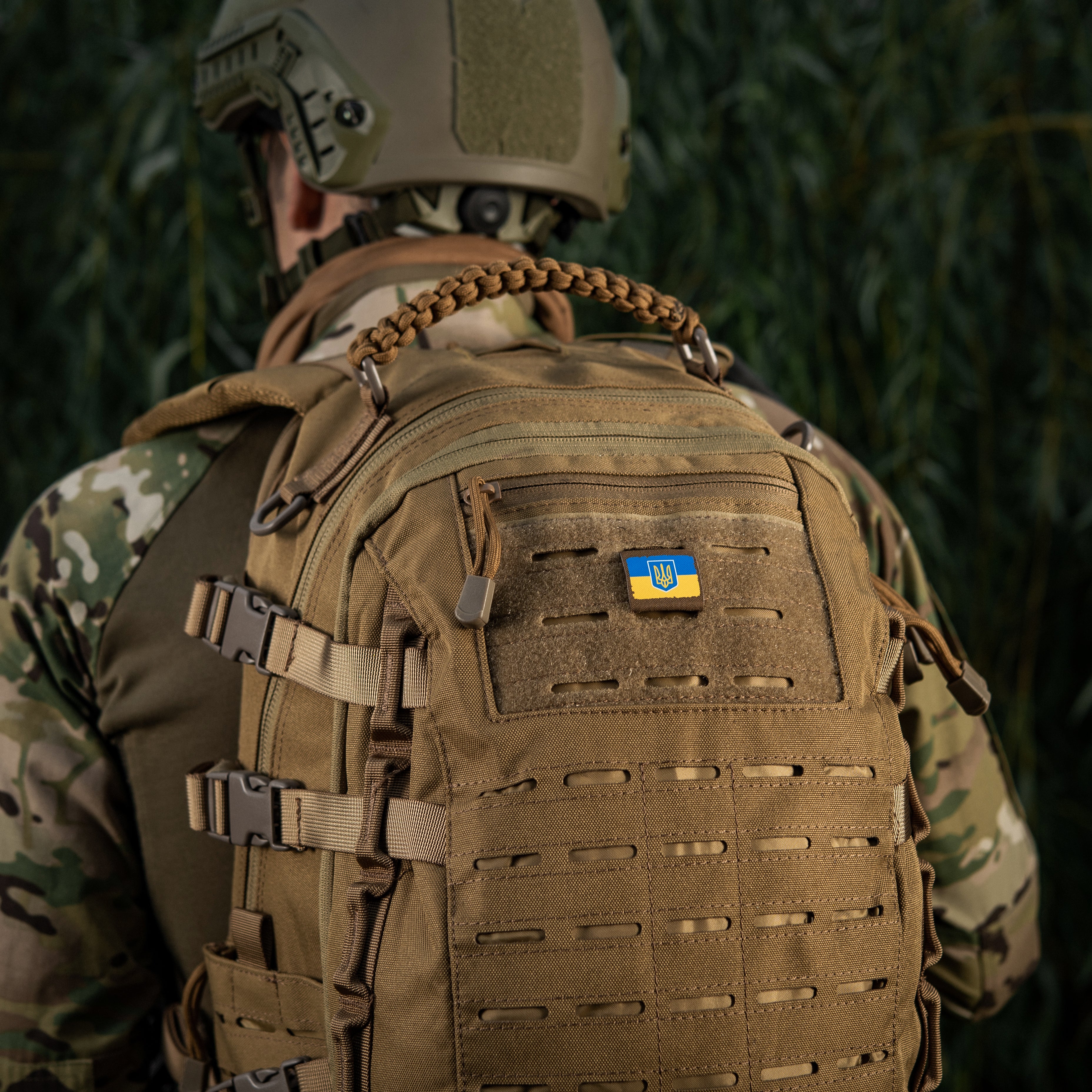 M-Tac MOLLE Patch Прапор України з гербом Full Color/Coyote