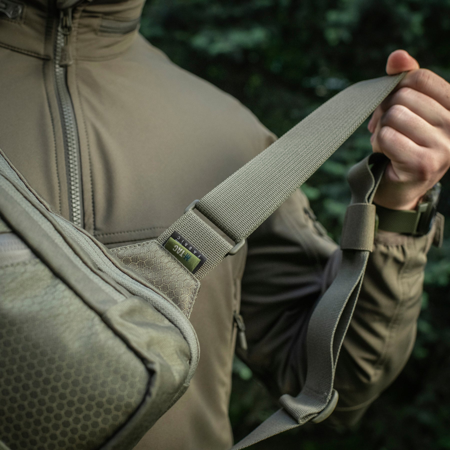 M-Tac сумка Sling Pistol Bag Elite Hex Ranger Green