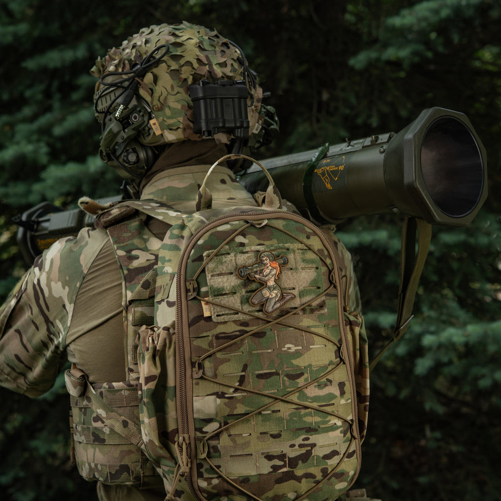 M-Tac нашивка Tactical girl №9 PVC Skandinavik