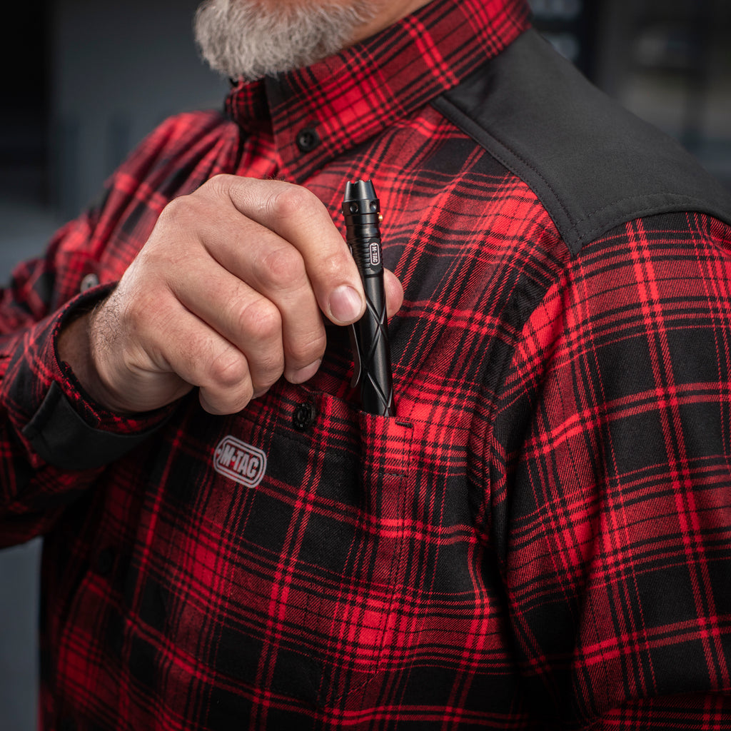 M-Tac сорочка Redneck Shirt Red/Black