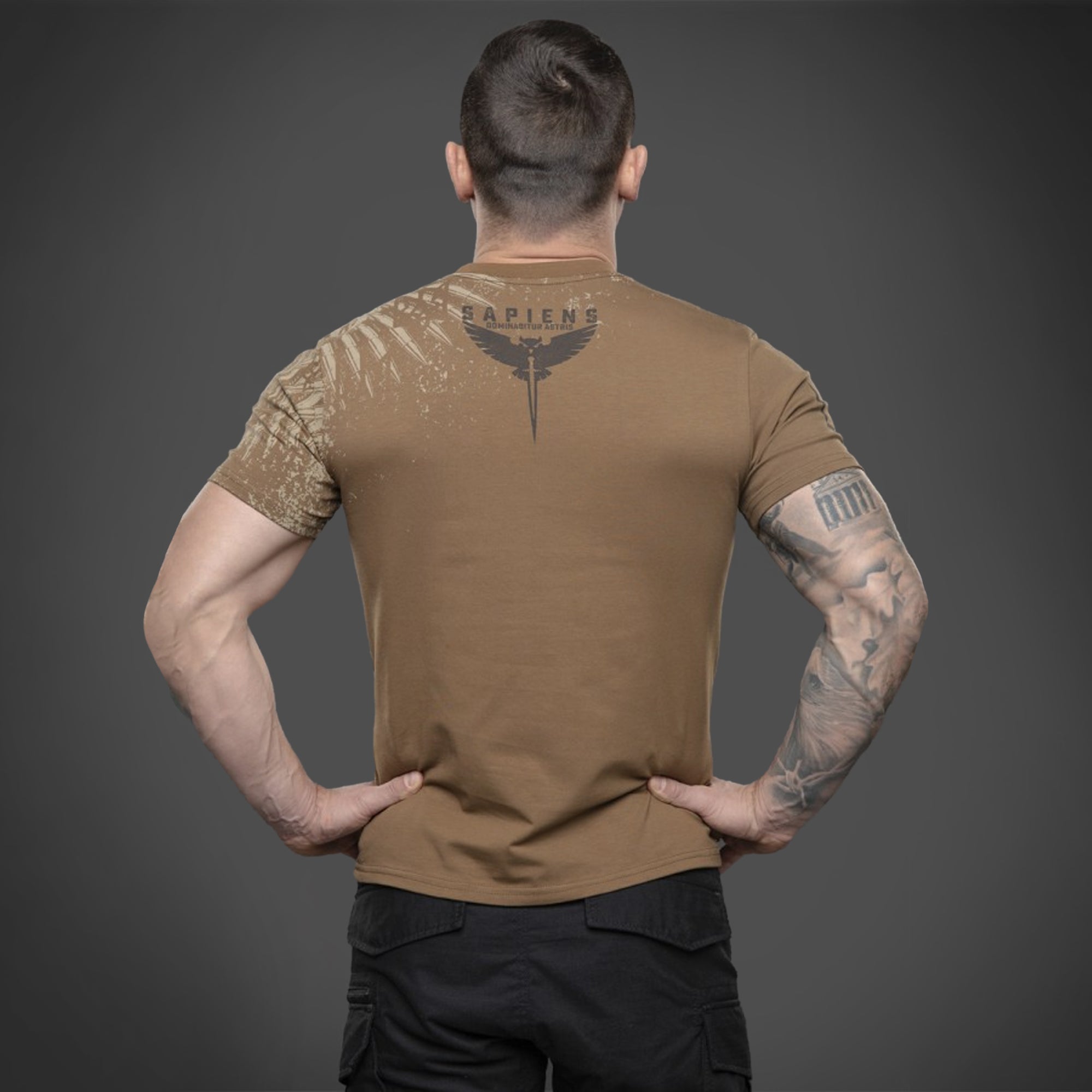 SvaStone футболка Strix Ultionis coyote