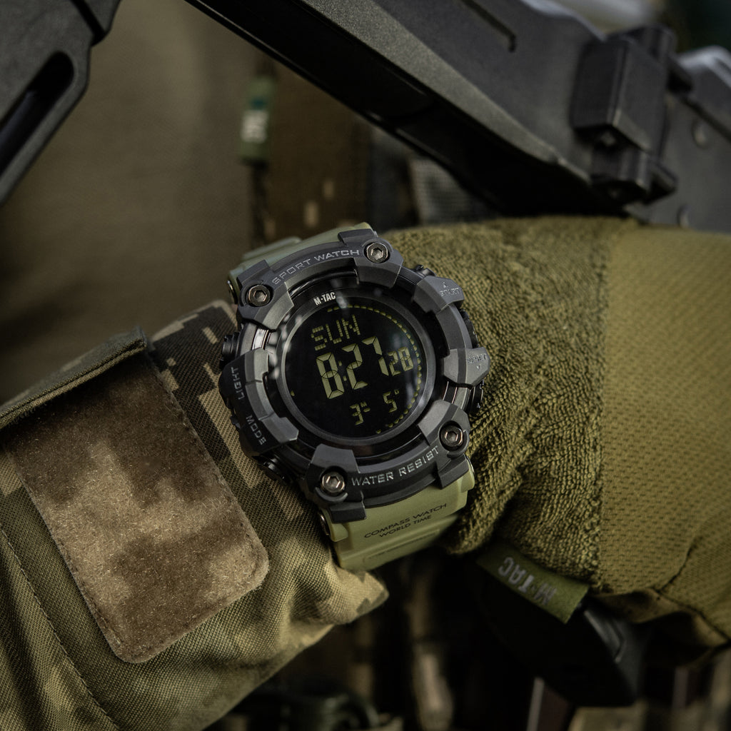 M-Tac годинник тактичний 2037 Army Green