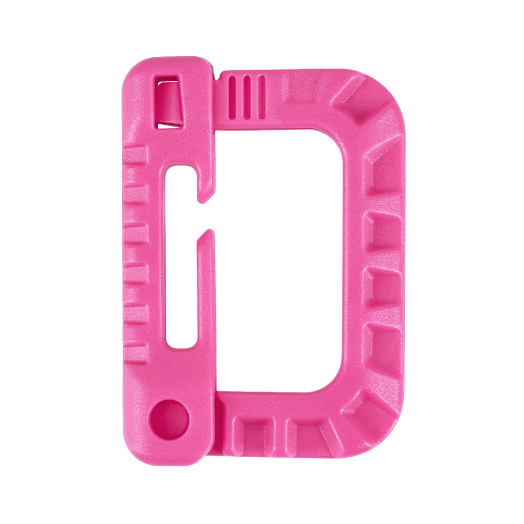 Карабін пластиковий Grimloc Pink