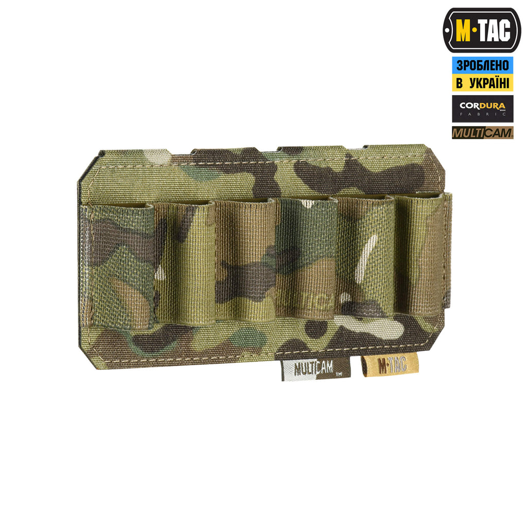 M-Tac підсумок для набоїв 12 калібру горизонтальний Laser Cut Multicam
