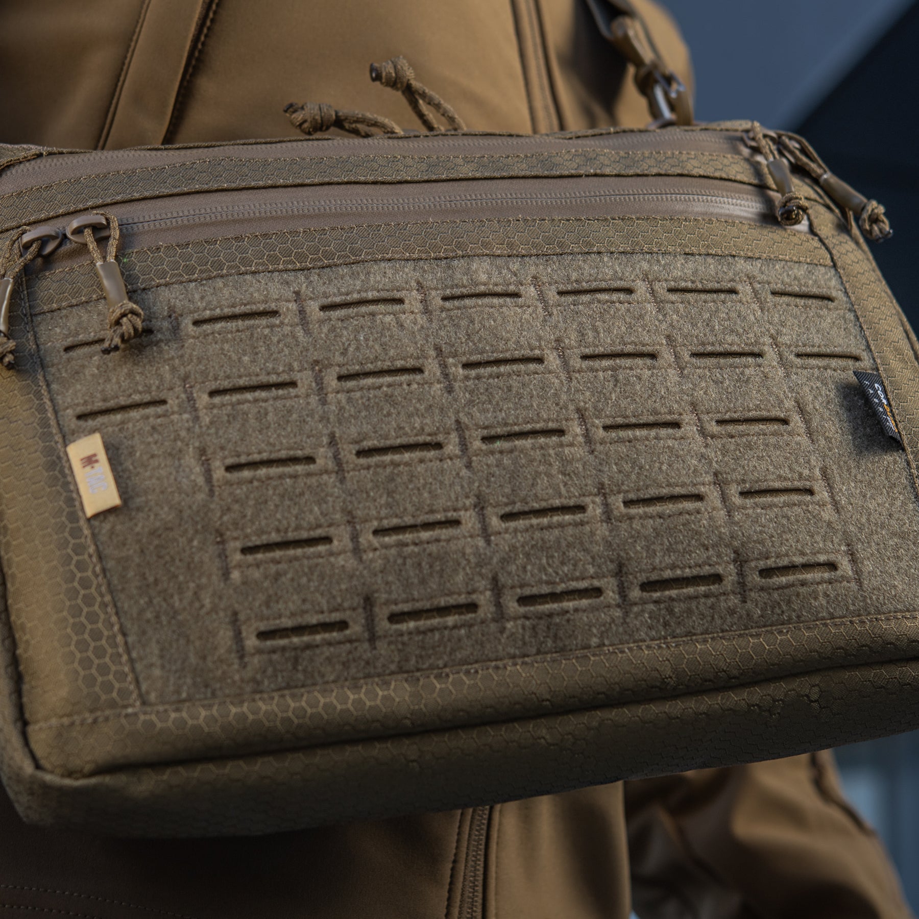 M-Tac сумка Admin Bag Large Elite з липучкою Hex Coyote