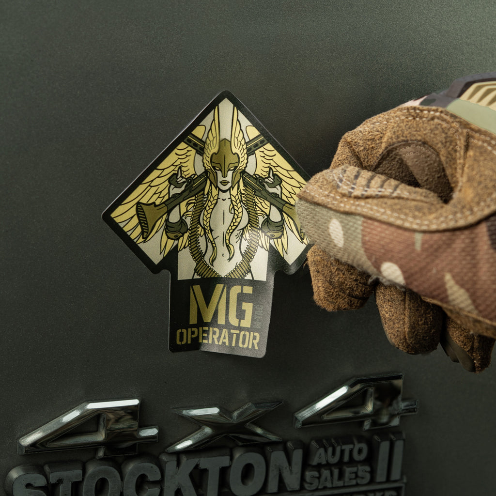 M-Tac наклейка Valkyrie Ranger Green