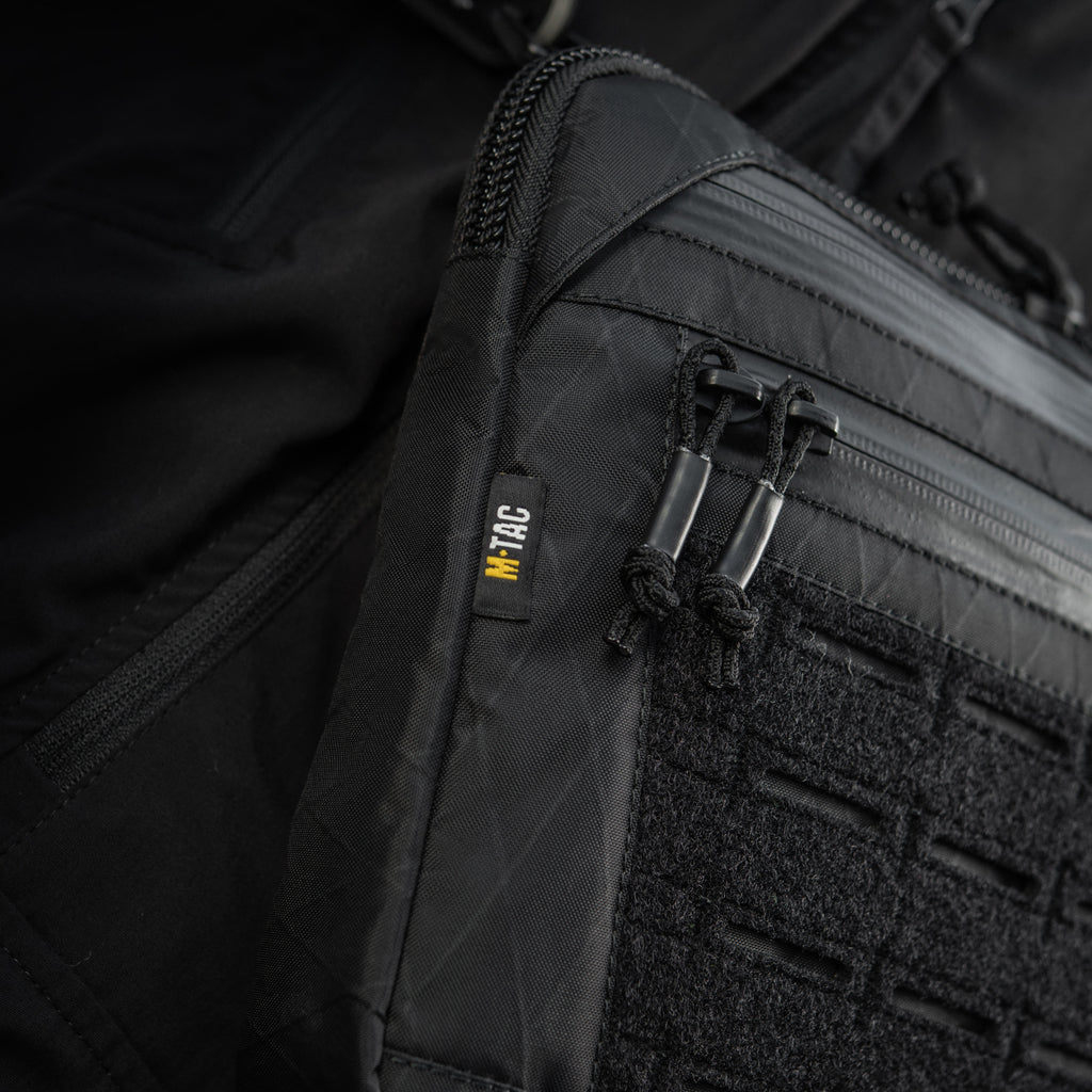 M-Tac сумка Admin Bag Medium X-PAC Elite з липучкою Black