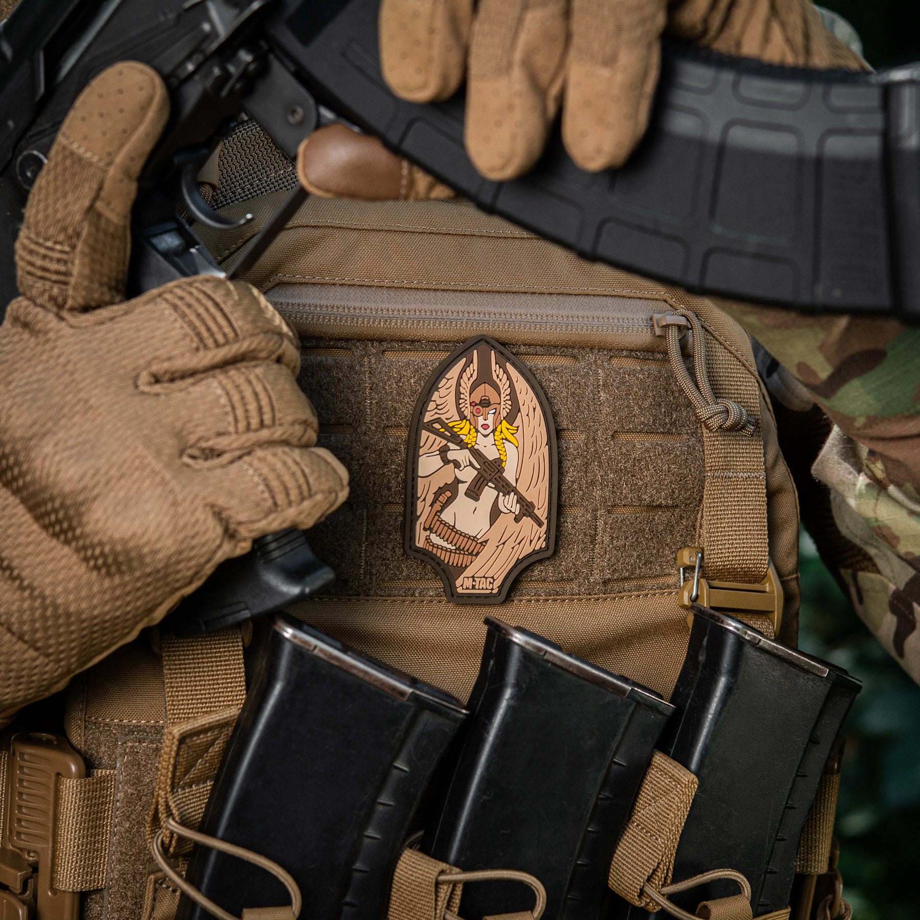 M-Tac нашивка Піка Валькірія PVC coyote