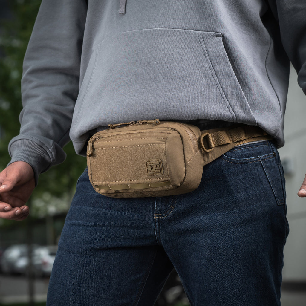 M-Tac сумка City Waist Bag з липучкою Lite-C Elite Coyote
