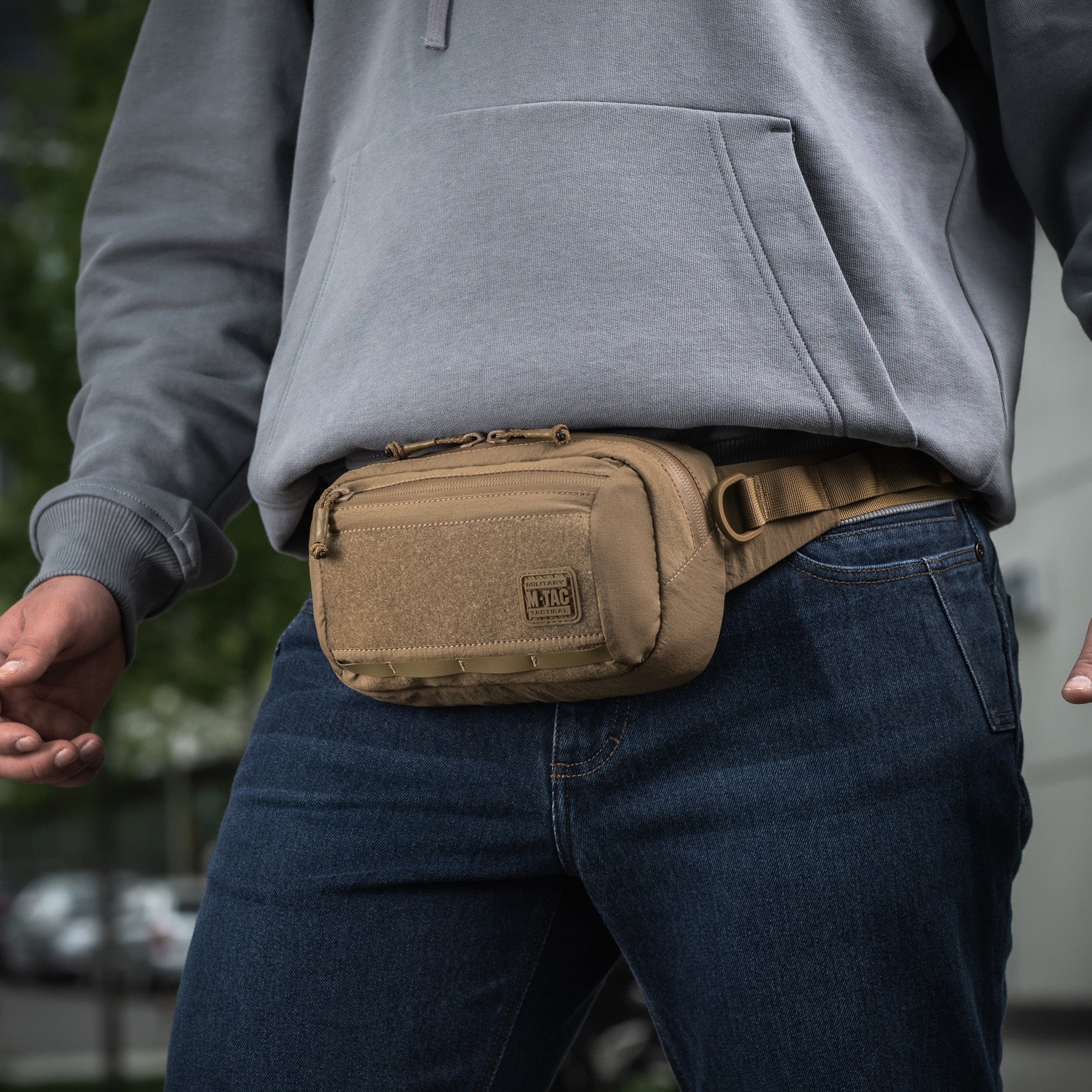 M-Tac сумка City Waist Bag з липучкою Lite-C Elite Coyote