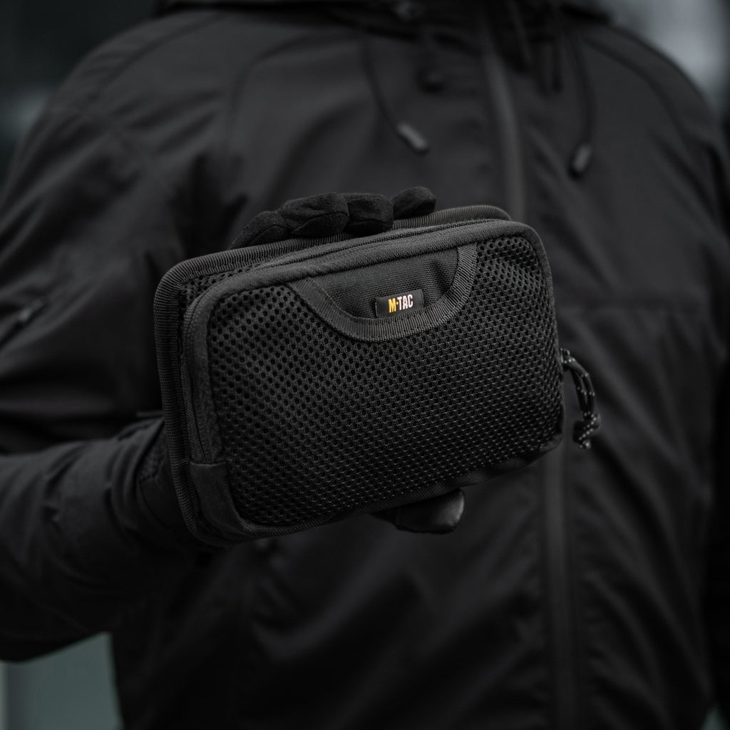 M-Tac вставка модульна кишеня на блискавці Black