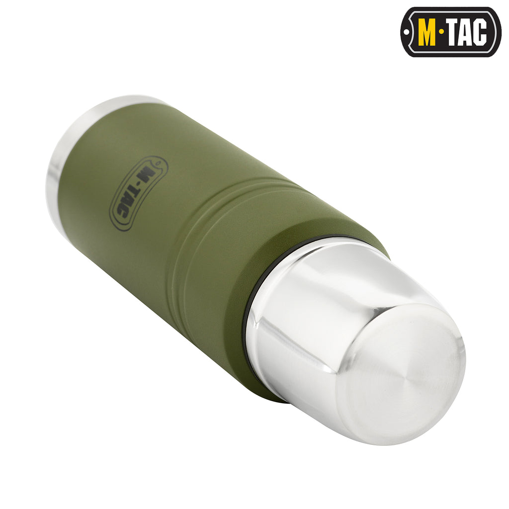 M-Tac термос 750 мл олива/нерж.