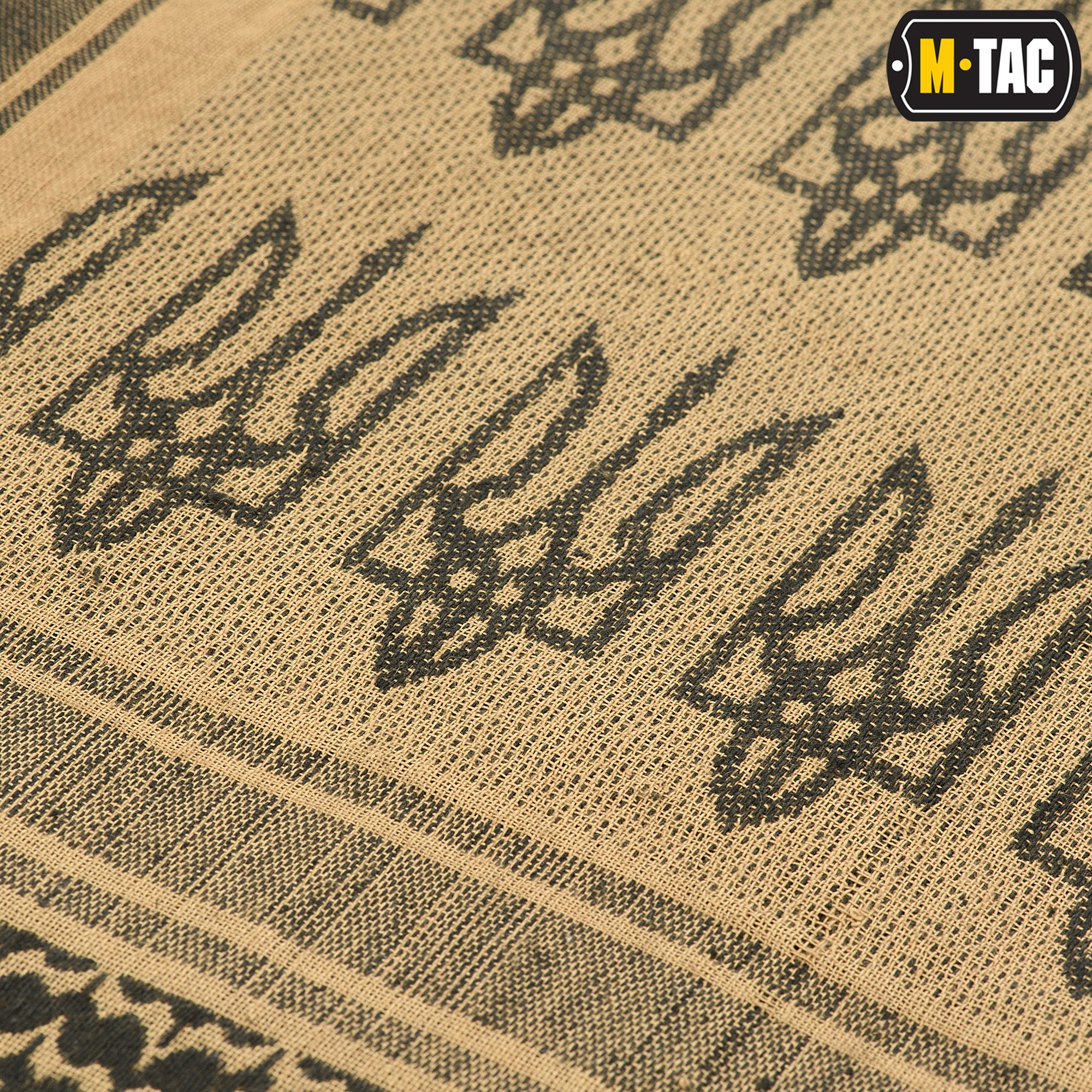 M-Tac шарф шемаг з Тризубом Khaki/Black