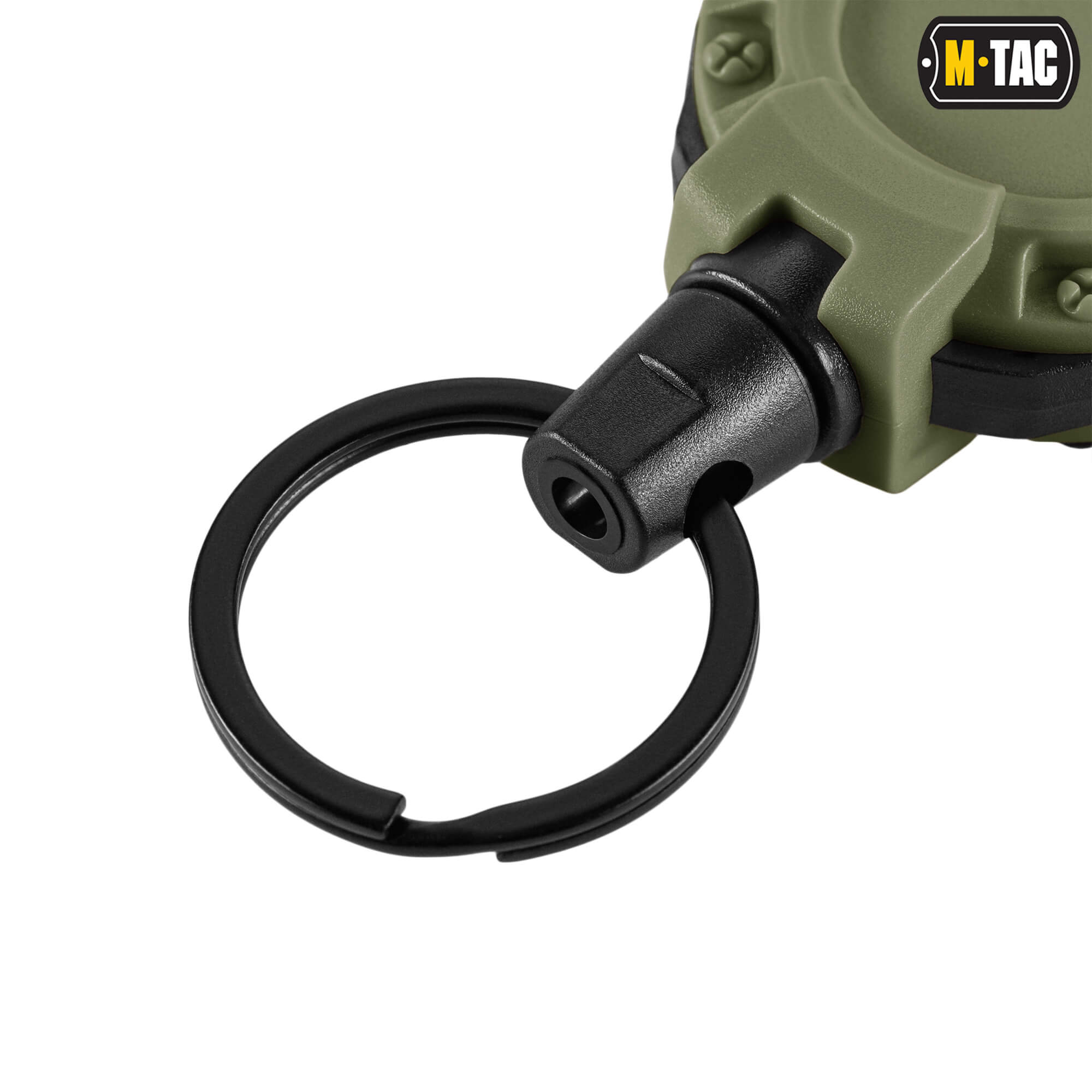 M-Tac карабин зі шнуром для ключів Olive