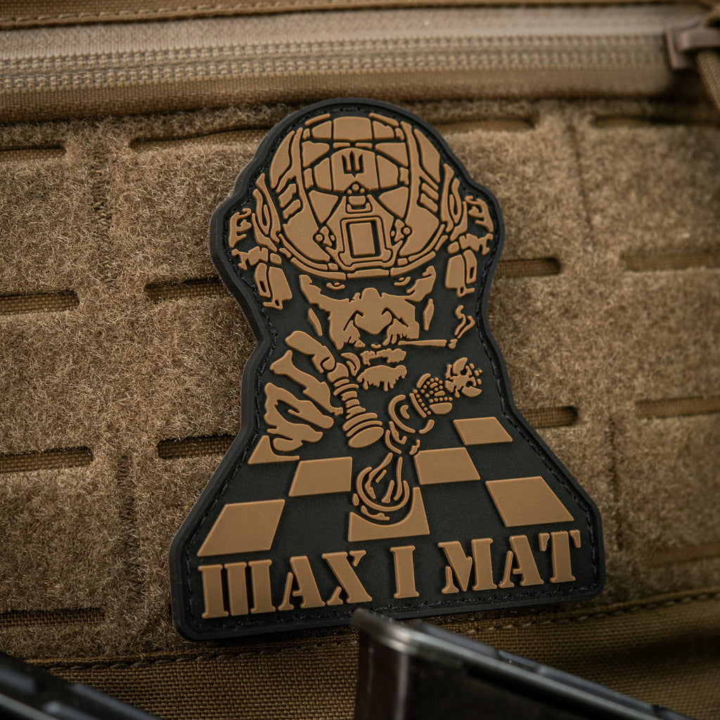 M-Tac нашивка Шах і Мат Black/Coyote