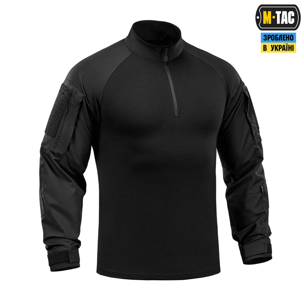 M-Tac сорочка бойова літня Gen.II Piquet Black