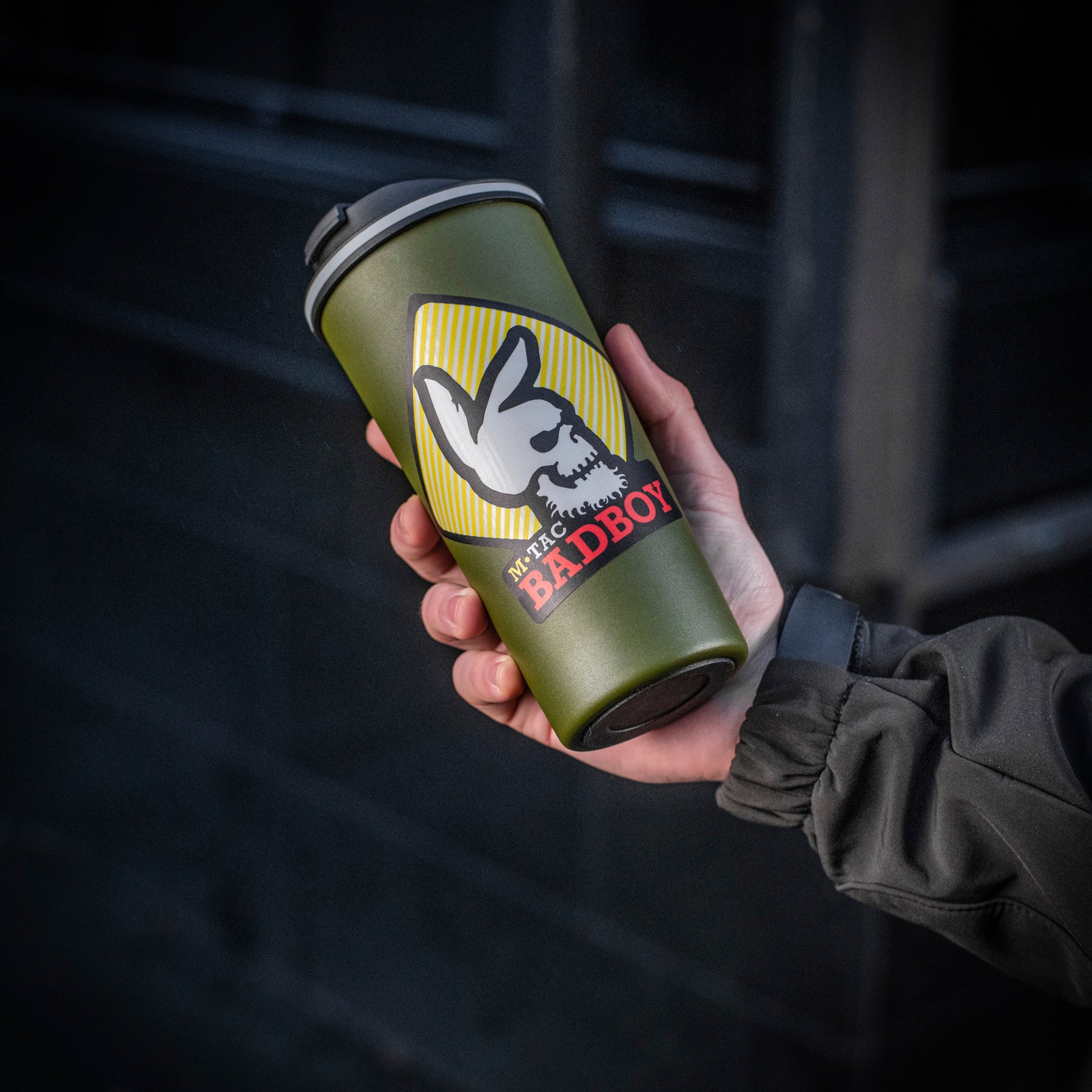 M-Tac наклейка Bad Boy світловідбиваюча Black