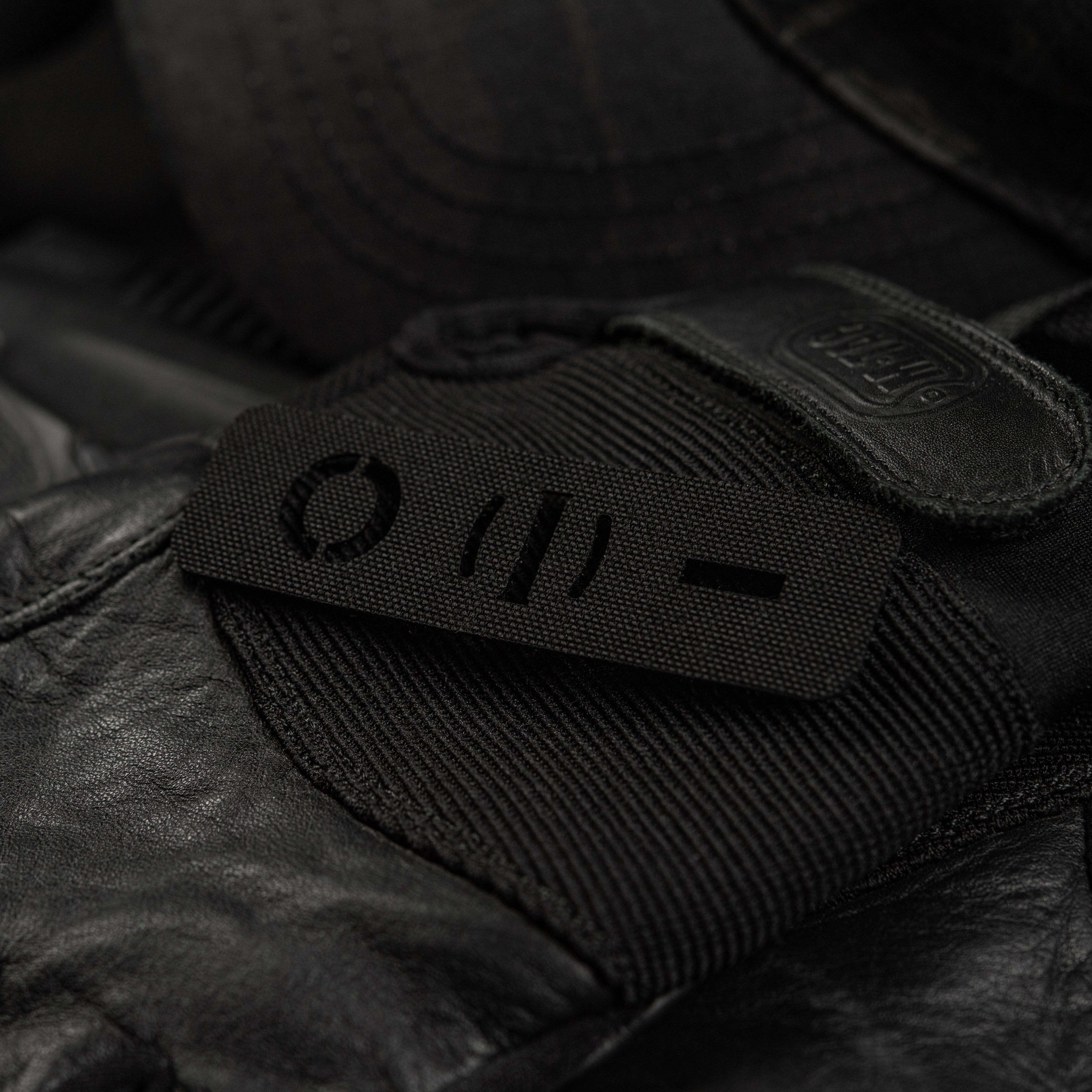 M-Tac нашивка група крові O (I) - наскрізна Laser Cut 25х80 Black