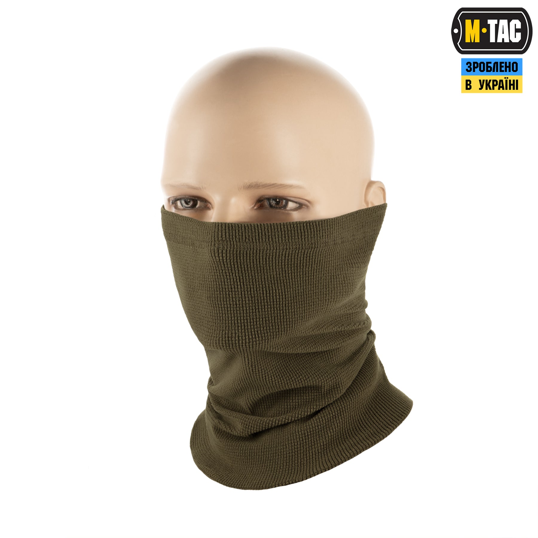 M-Tac шарф-труба довгий мікрофліс ріп-стоп Dark Olive