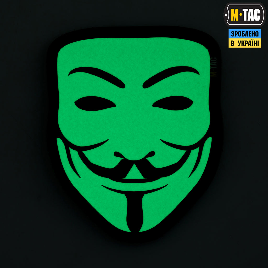 M-Tac нашивка Anonymous Black/GID