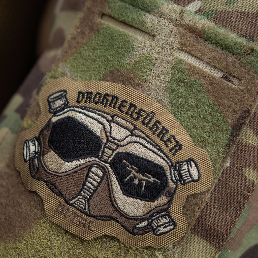 M-Tac нашивка Drohnenführer (вишивка) Coyote