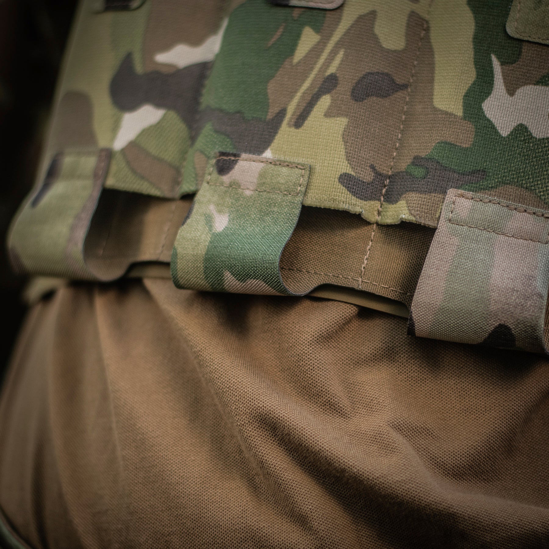 M-Tac підсумок еластичний на 3 магазина Elite Laser Cut Multicam