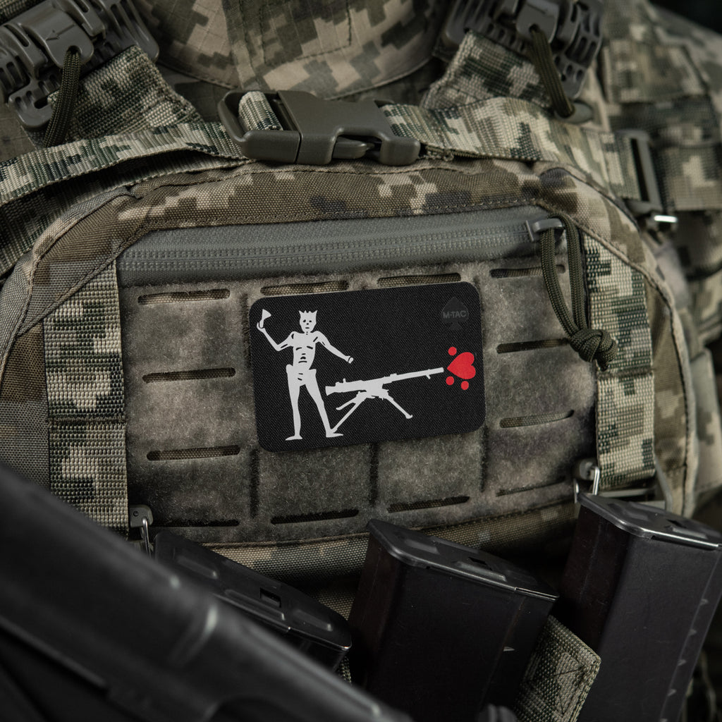 M-Tac нашивка прапор Чорна Борода СПГ-9 Black