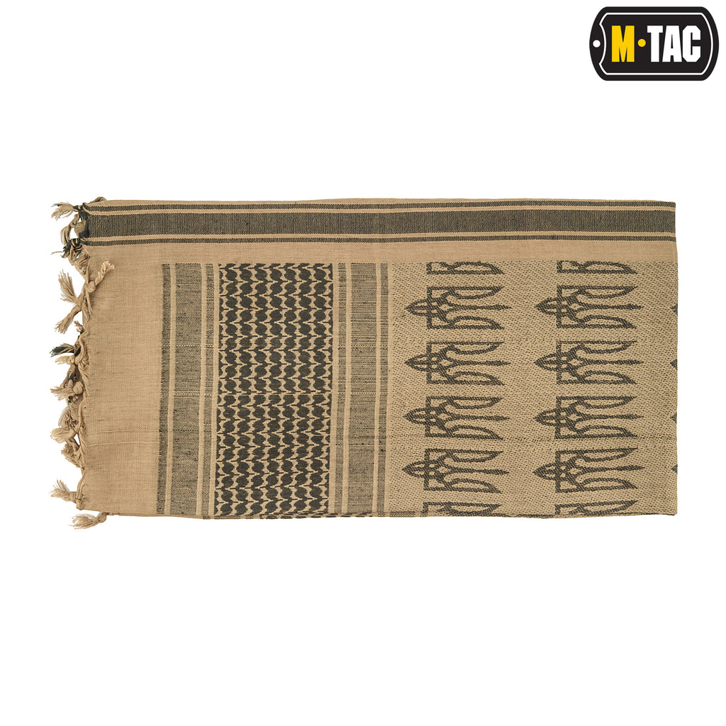 M-Tac шарф шемаг з Тризубом Khaki/Black