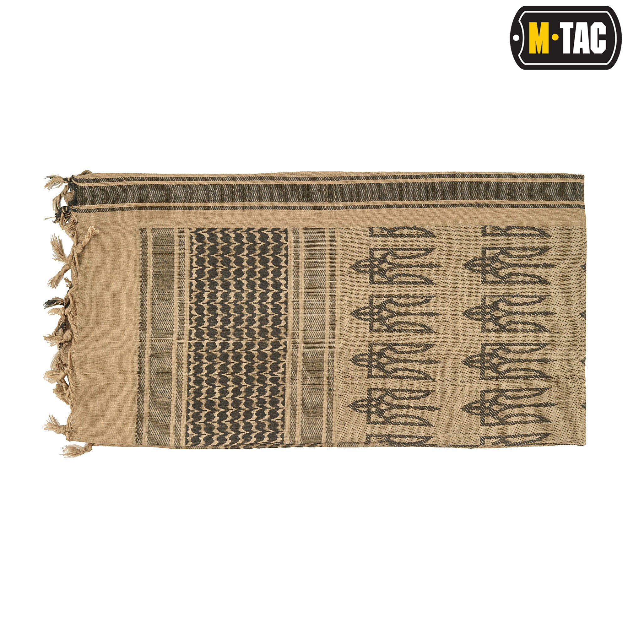 M-Tac шарф шемаг з Тризубом Khaki/Black