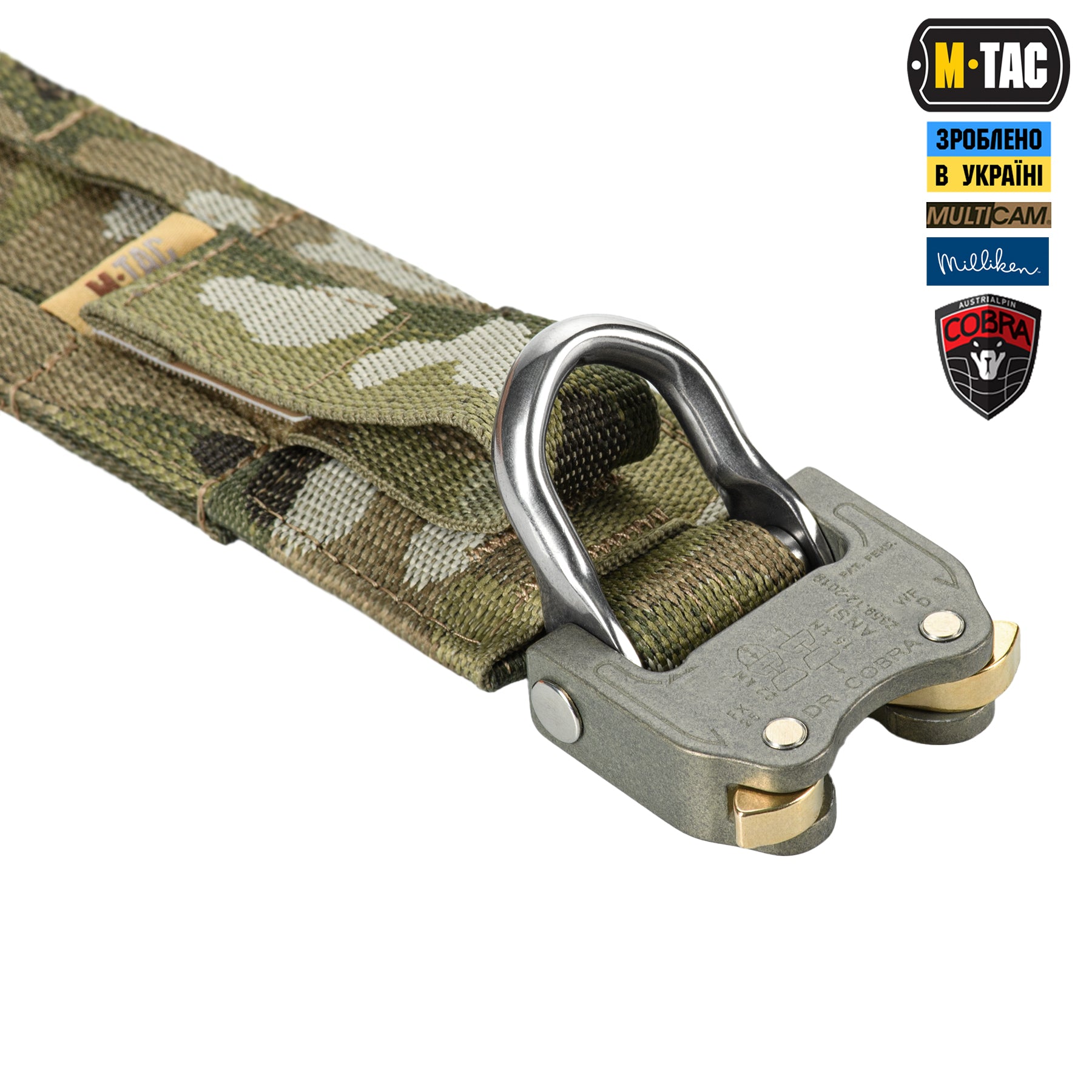 M-Tac ремінь Range Belt D-Ring Cobra Buckle Gen.IV Multicam