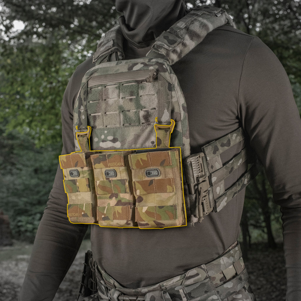 M-Tac передня панель для плитоноски Cuirass QRS Multicam