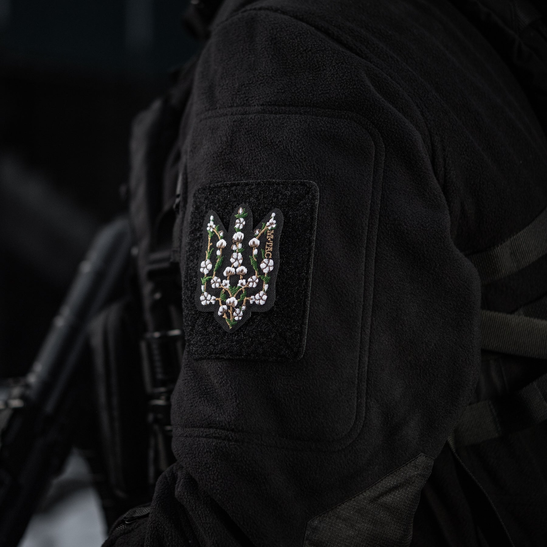 M-Tac нашивка Бавовна (вишивка) Black