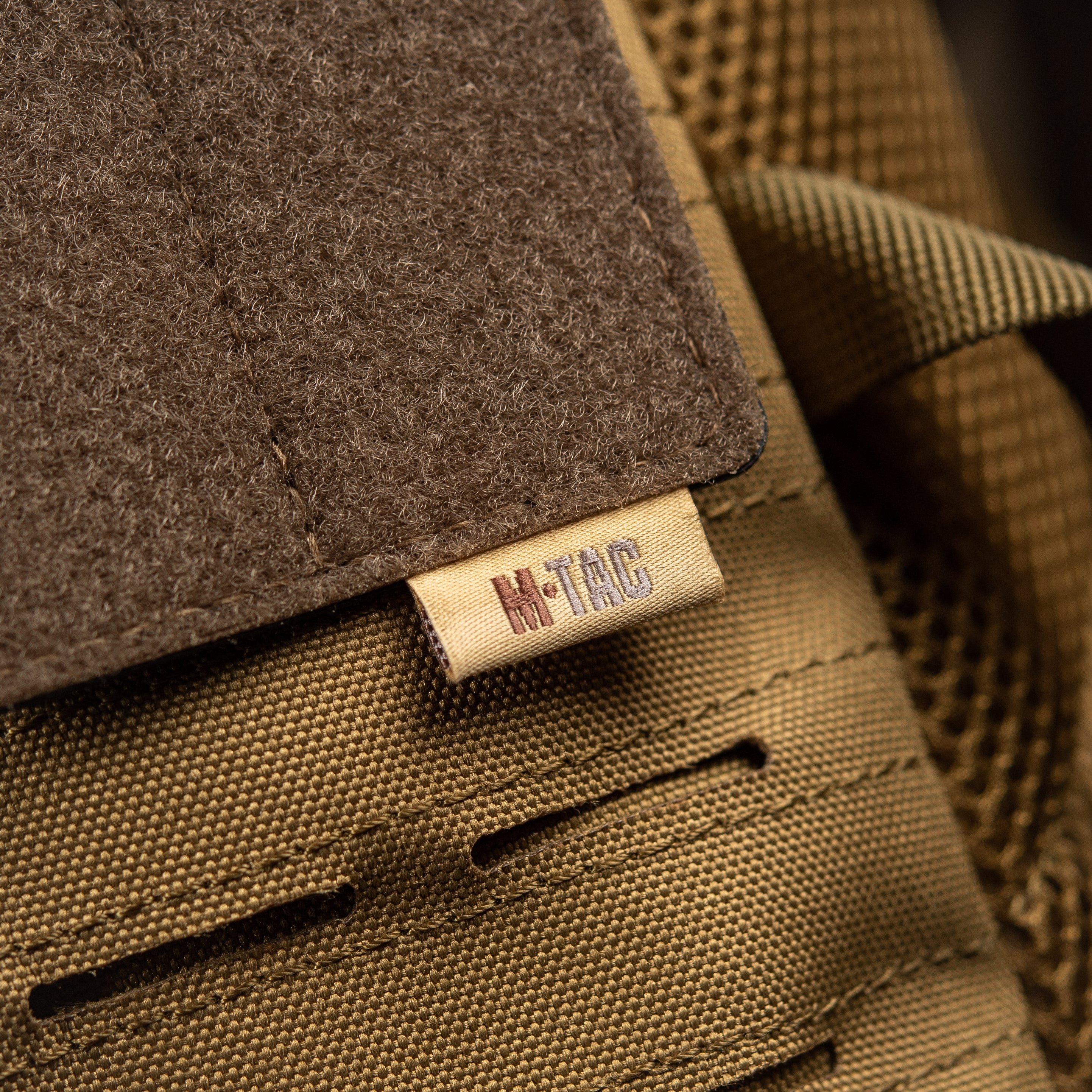 M-Tac панель для нашивок на MOLLE 80x85 Coyote