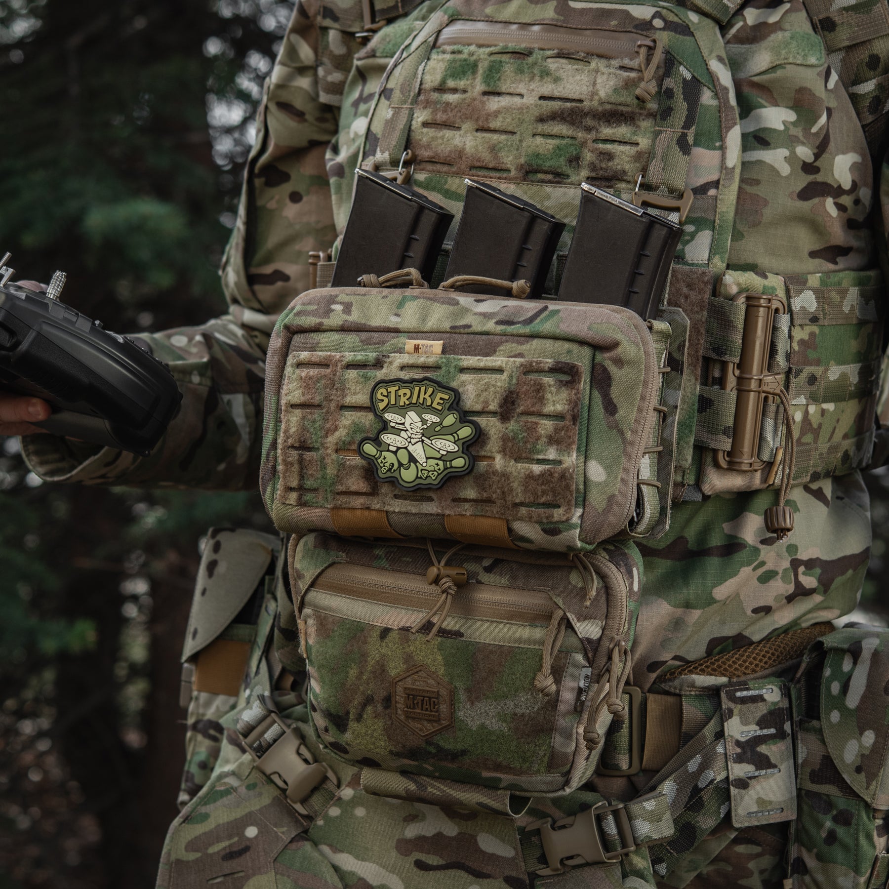 M-Tac нашивка Strike (PVC)