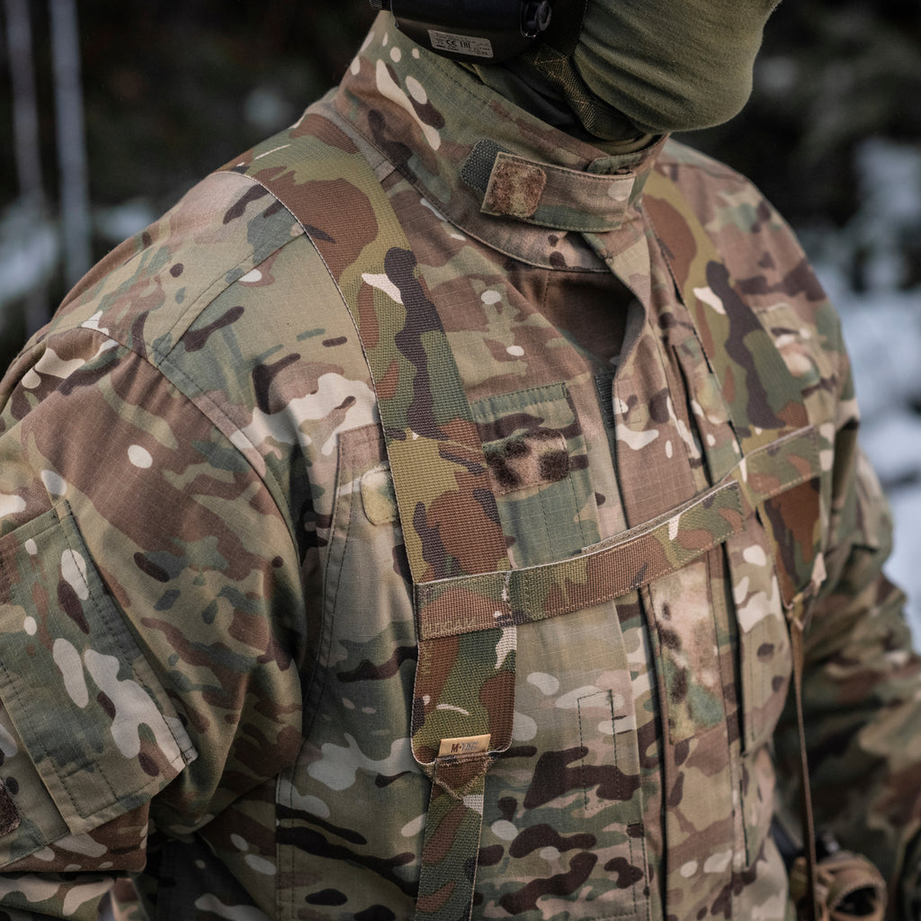 M-Tac ремені плечові для тактичного пояса Elite Multicam