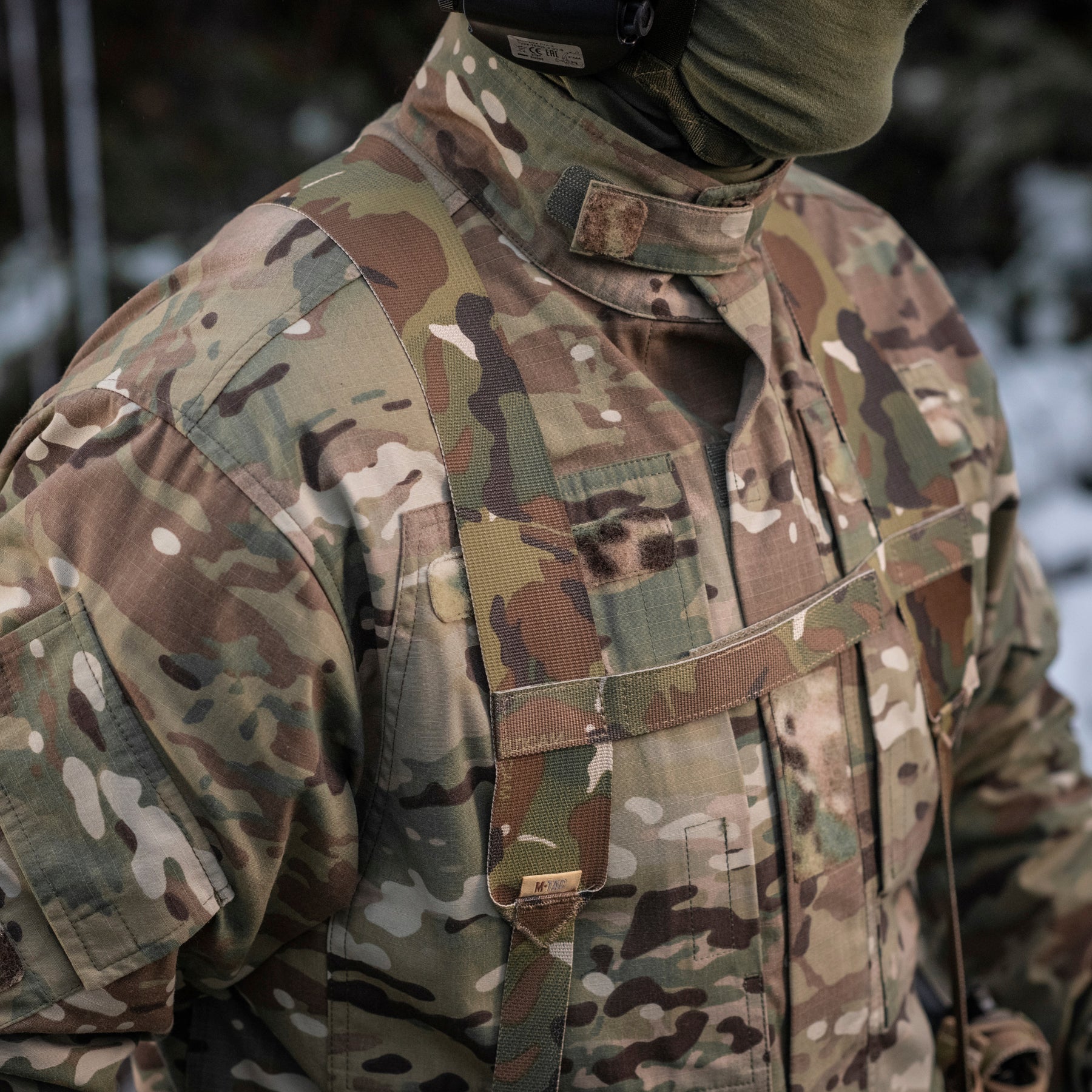 M-Tac ремені плечові для тактичного пояса Elite Multicam