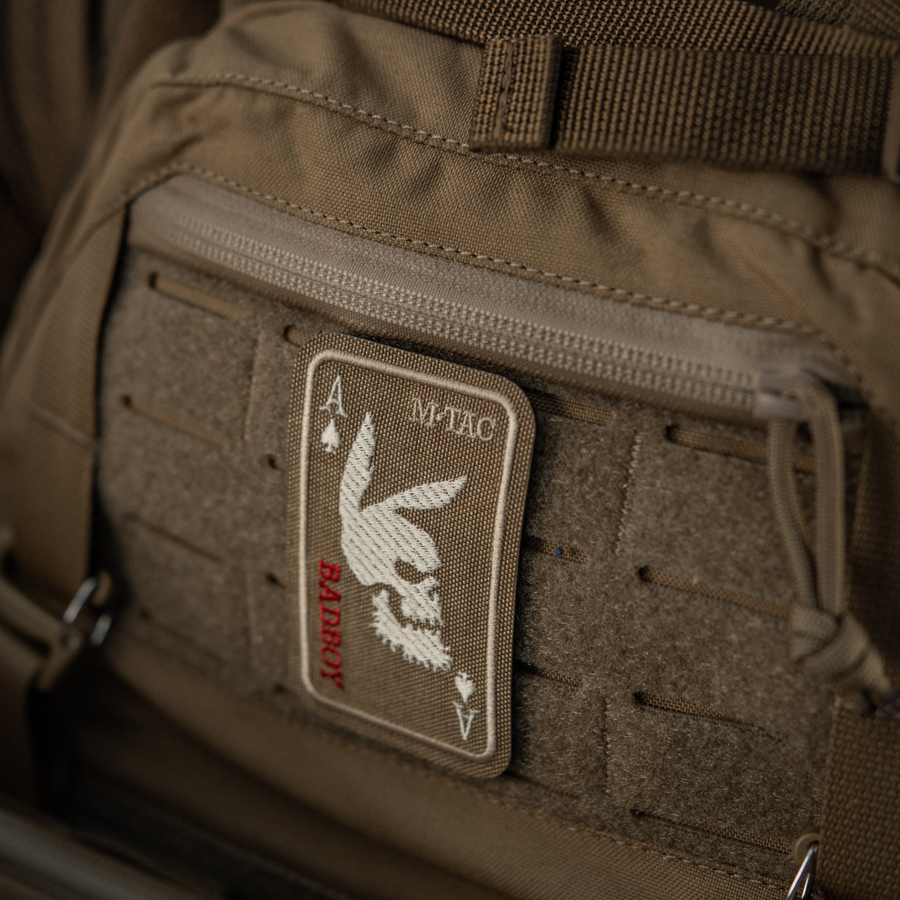 M-Tac нашивка Bad Boy (вишивка) Coyote