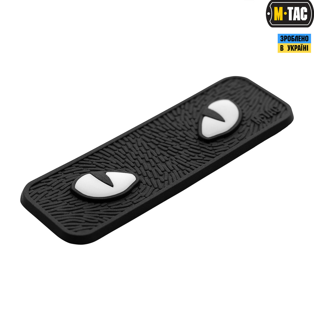 M-Tac нашивка Cat Eyes 3D ПВХ Black