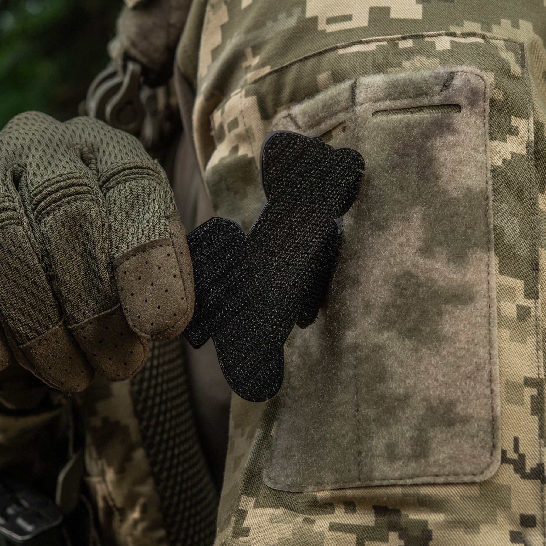 M-Tac нашивка Tactical girl PVC MM14