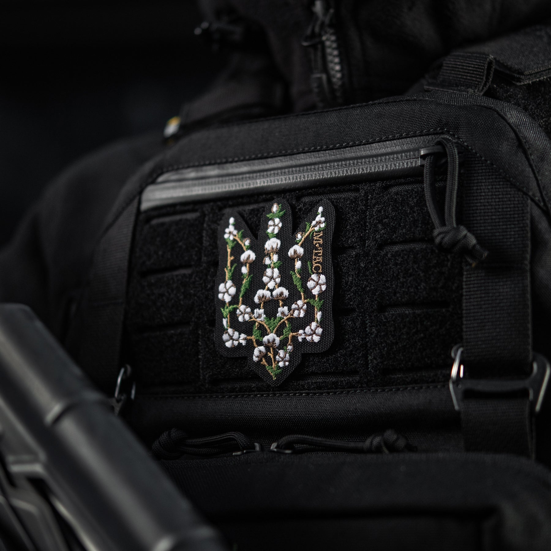 M-Tac нашивка Бавовна (вишивка) Black